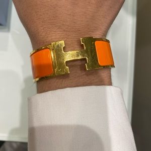 Hermes 100% authentic Clic Clac H Bracelet